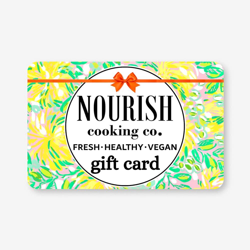 Nourish Cooking Gift Card