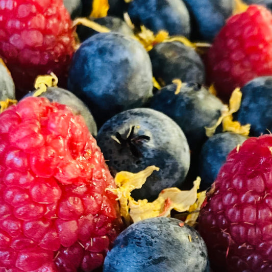 "RAW" Berry Chocolate Mousse Tart