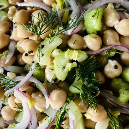 Lemony Chickpea Celery Salad