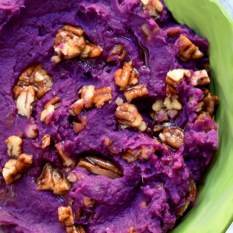 Maple Cardamom Mashed And Sweet Potato with Toasted Pecans – NOURISH ...