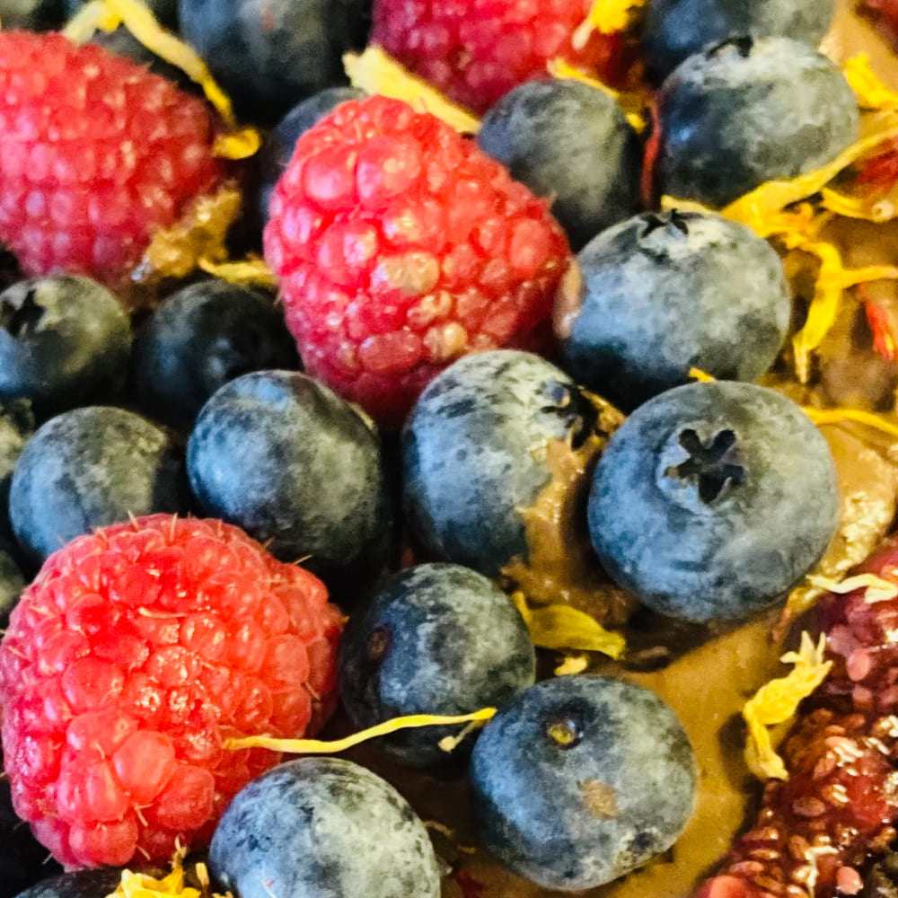 "RAW" Berry Chocolate Mousse Tart 
