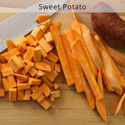 Sweet potato strips