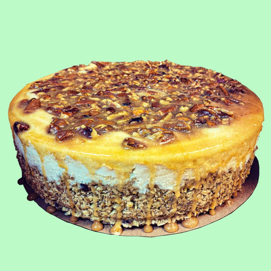 Darë Butter Pecan Cheesecake [vegan] - NOURISH Cooking Co.