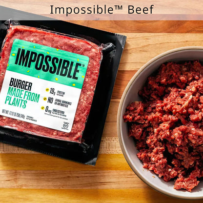 Impossible™ "Beef" Wellington with Rosemary Mushroom Shallot Gravy (Serves 4-6) [vegan]