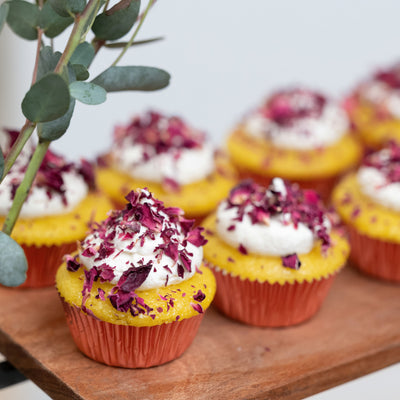 saffron-cupcake-nourish-vegan-food-catering-houston
